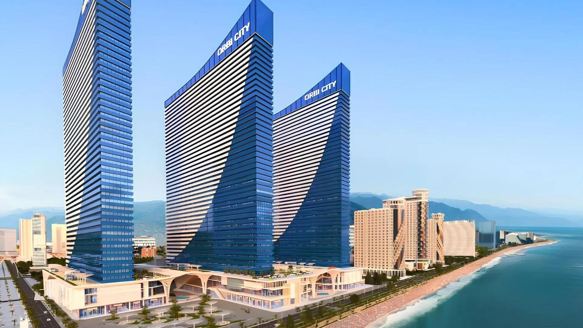 شقة Batumi Orbi Aparthotel Sea Wiew